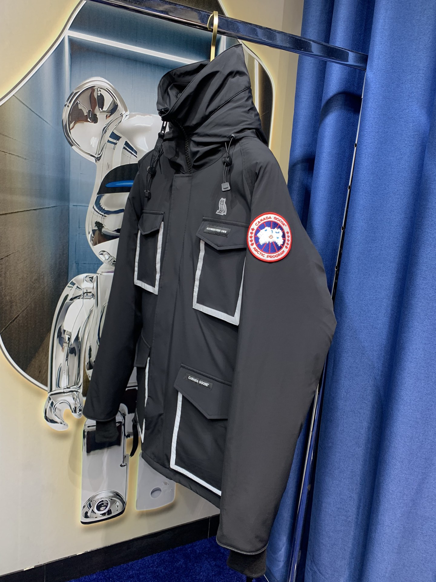 加拿大鹅chilliwack无毛领,加拿大鹅chilliwack石墨灰