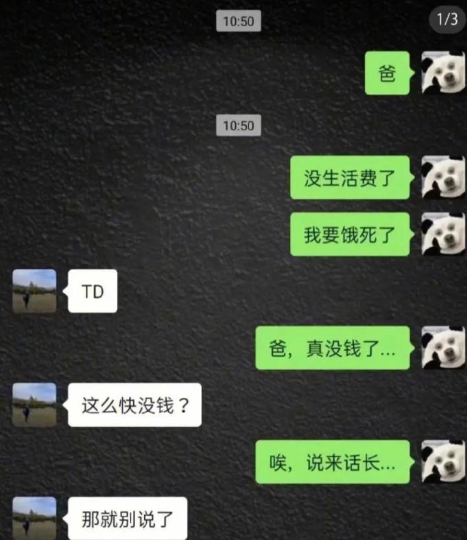 “普信女真下头”，大学生晒出与家长的扎心对话，被怼到没脾气