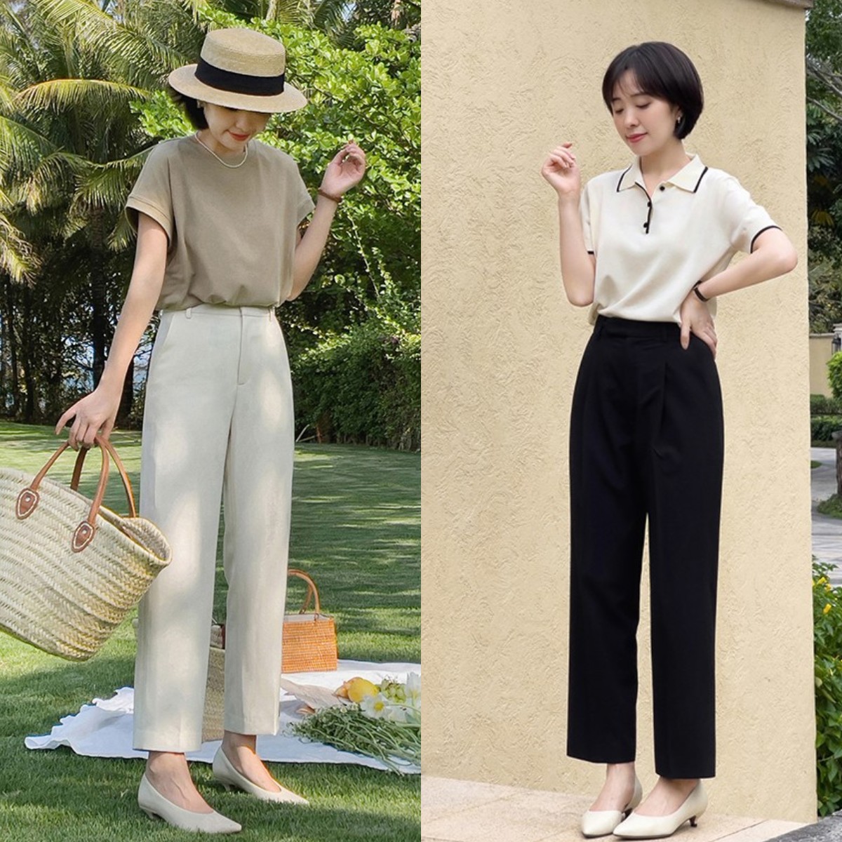 上班族小西裤穿搭,上班族的西裤