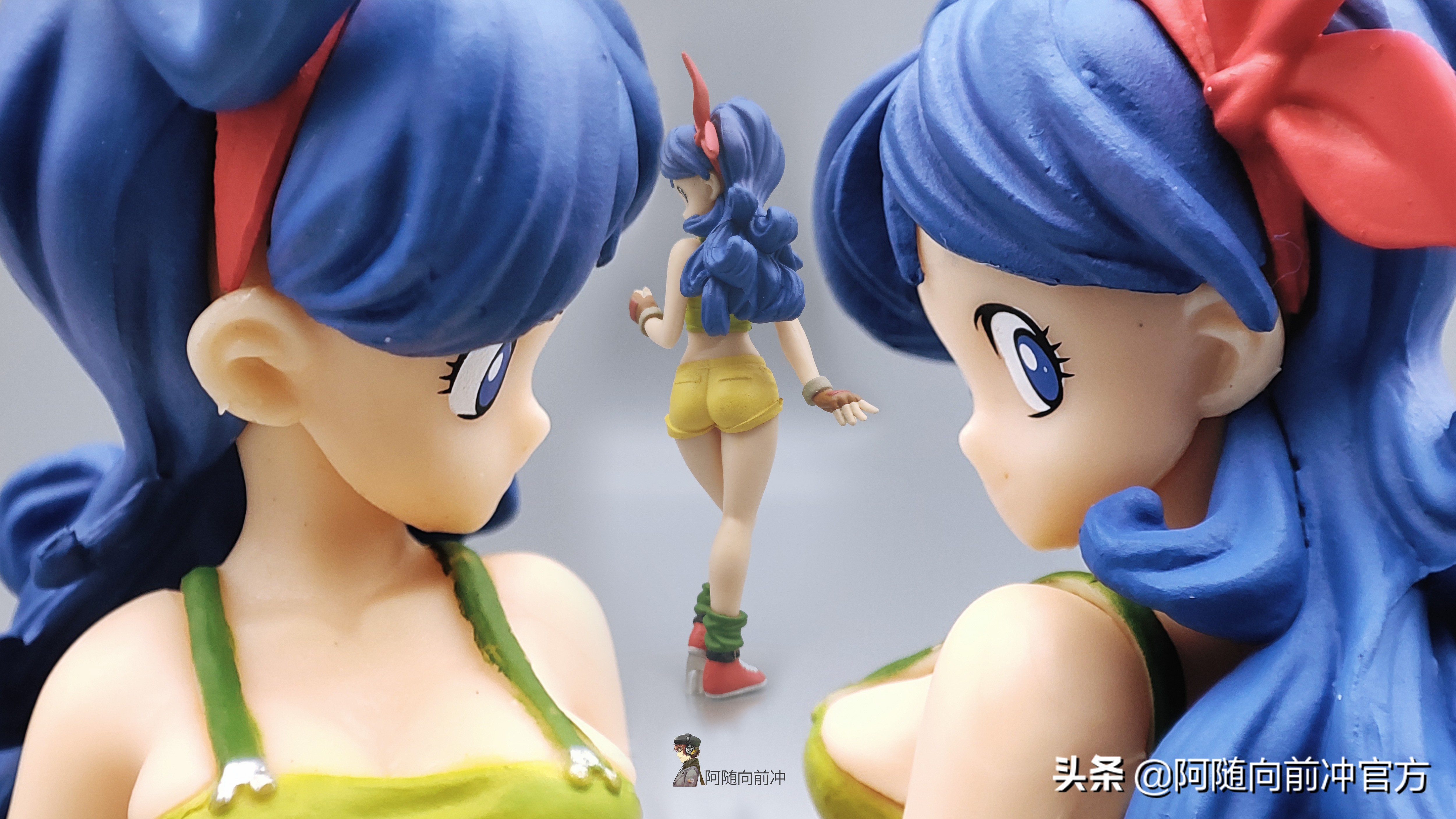 龙珠手办兰琪闪耀图,七龙珠金发版兰琪手办开箱