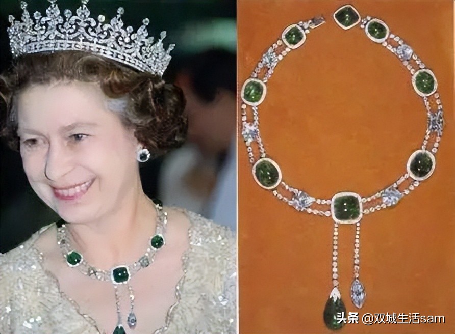 海蓝宝皇室王冠,海蓝宝英国女王王冠