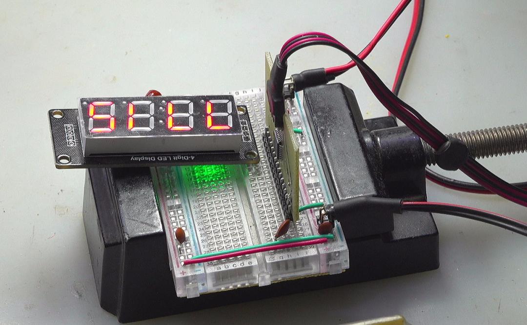 tm1637引脚功能图,tm1637数码管