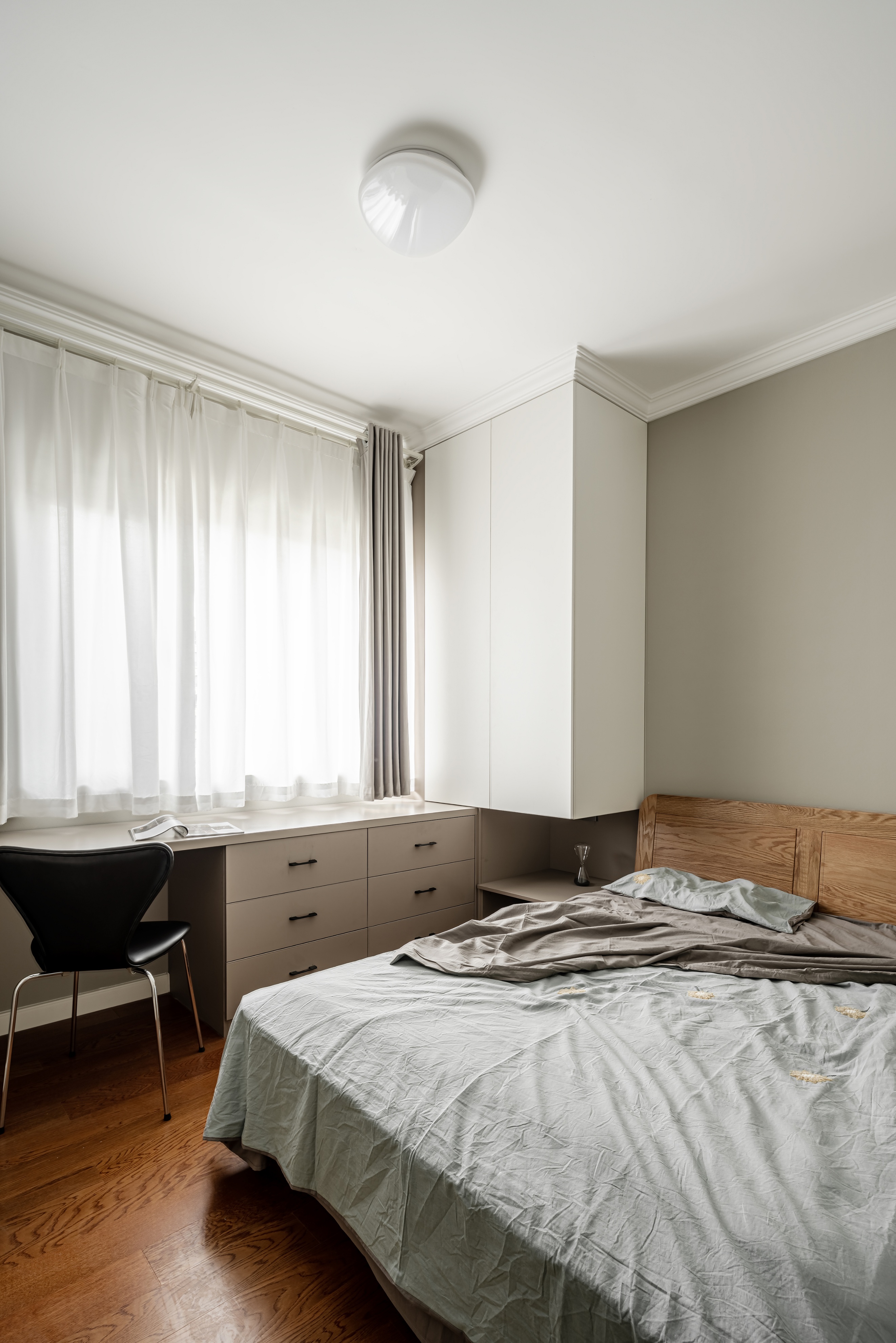 现代和复古的碰撞，喜欢我家的颜色