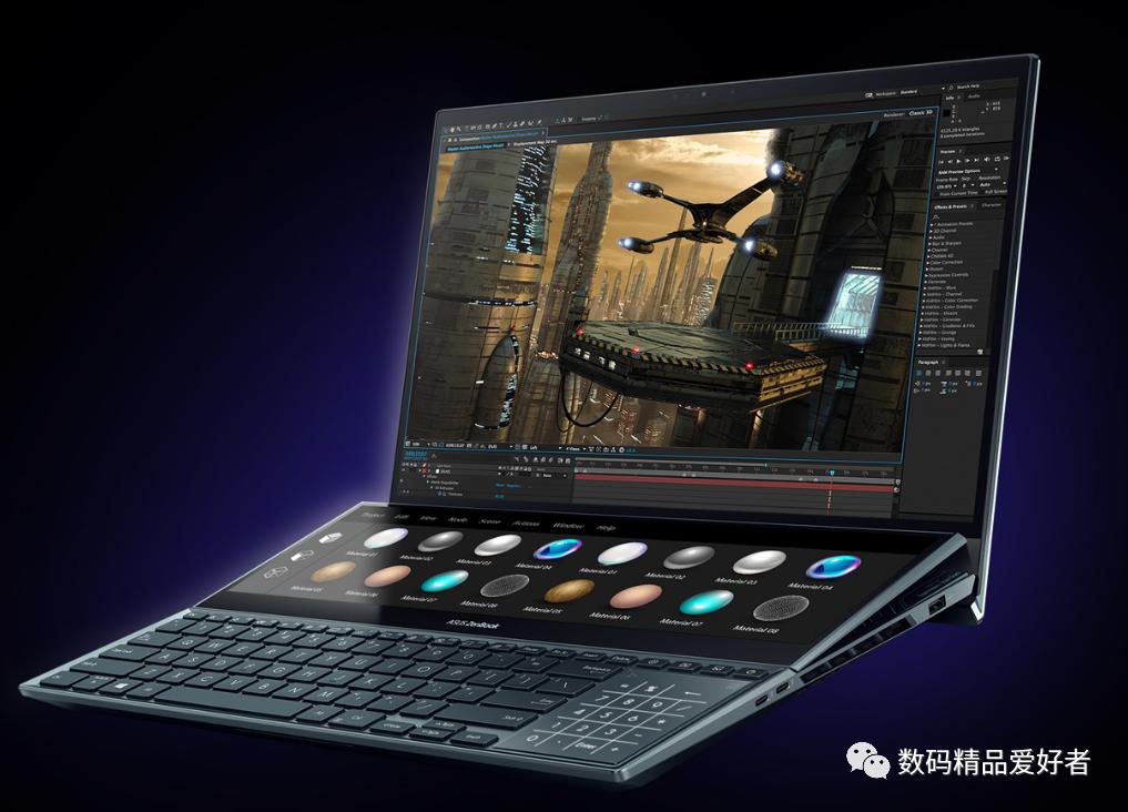 华硕灵耀折叠屏笔记本有多大,华硕灵耀x双屏笔记本i9实测