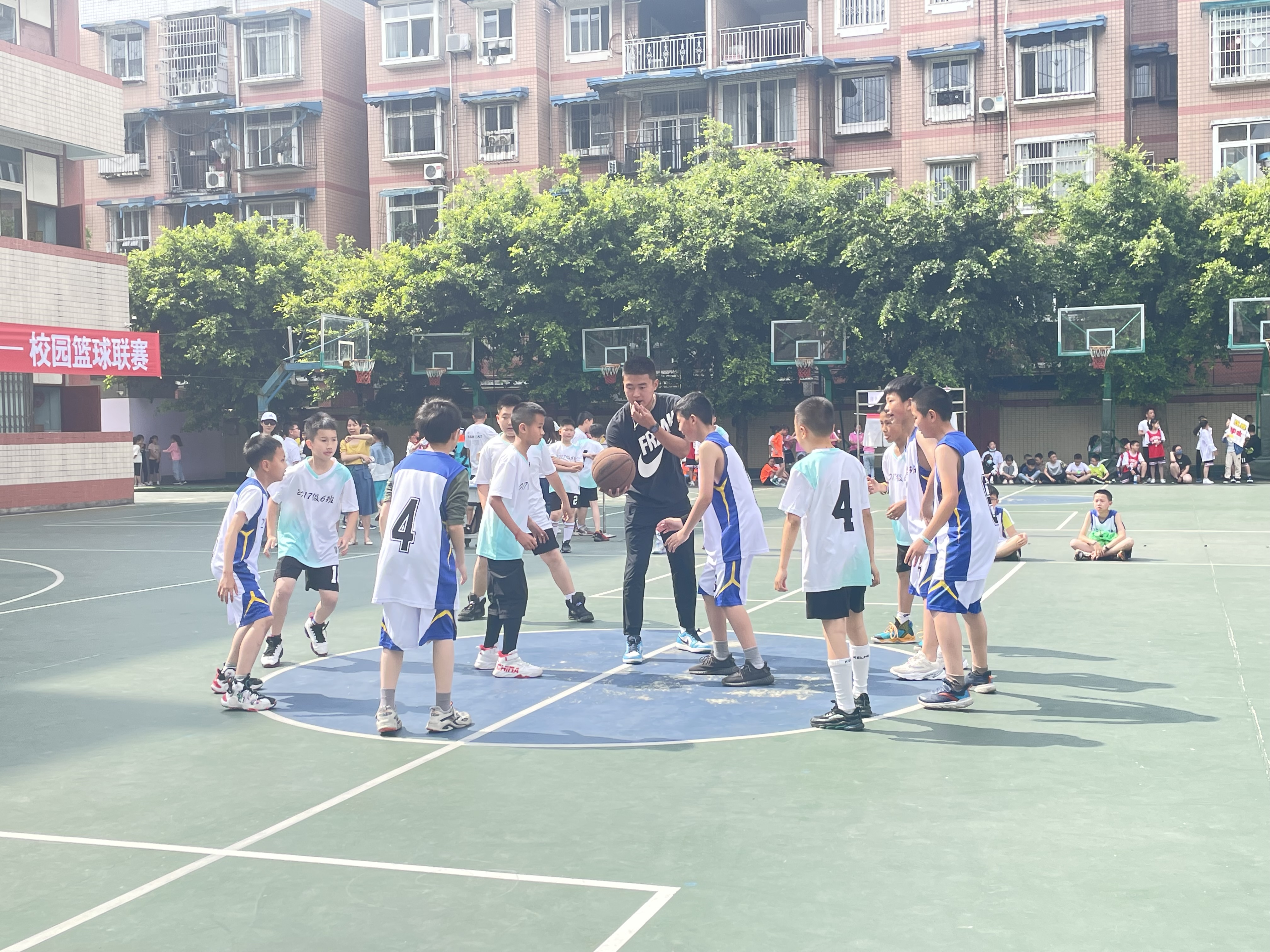 柏杨·校园：运动燃激情少年展风采｜2022春季篮球赛（二）“篮”不住精彩