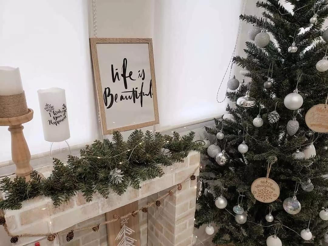 日本圣诞布置,日本圣诞节家庭布置