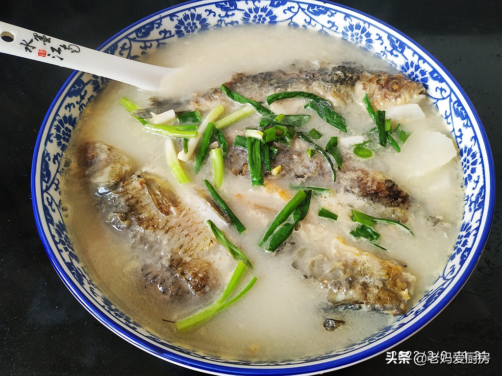 辅食山药鲫鱼汤,儿童鲫鱼山药汤