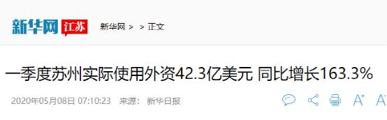 不停唱衰之后，却发现苏州居然这么行？