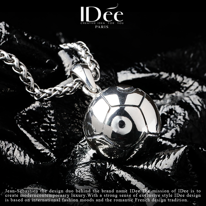 领路足球,银足球饰品