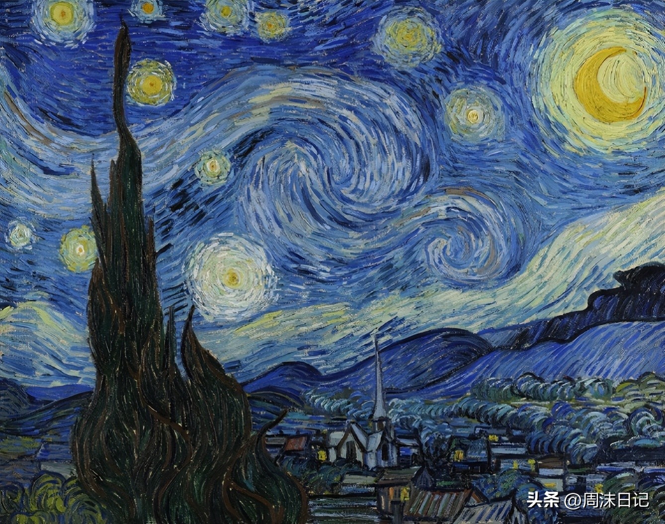 梵高艺术手表,梵高油画手表展示