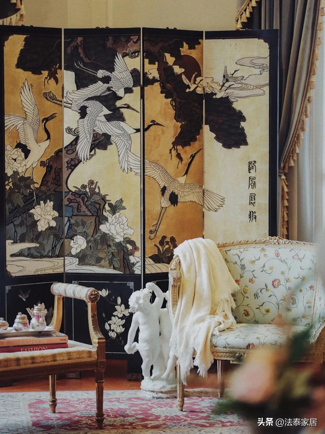 让人惊艳的屏风,高级感的禅意屏风