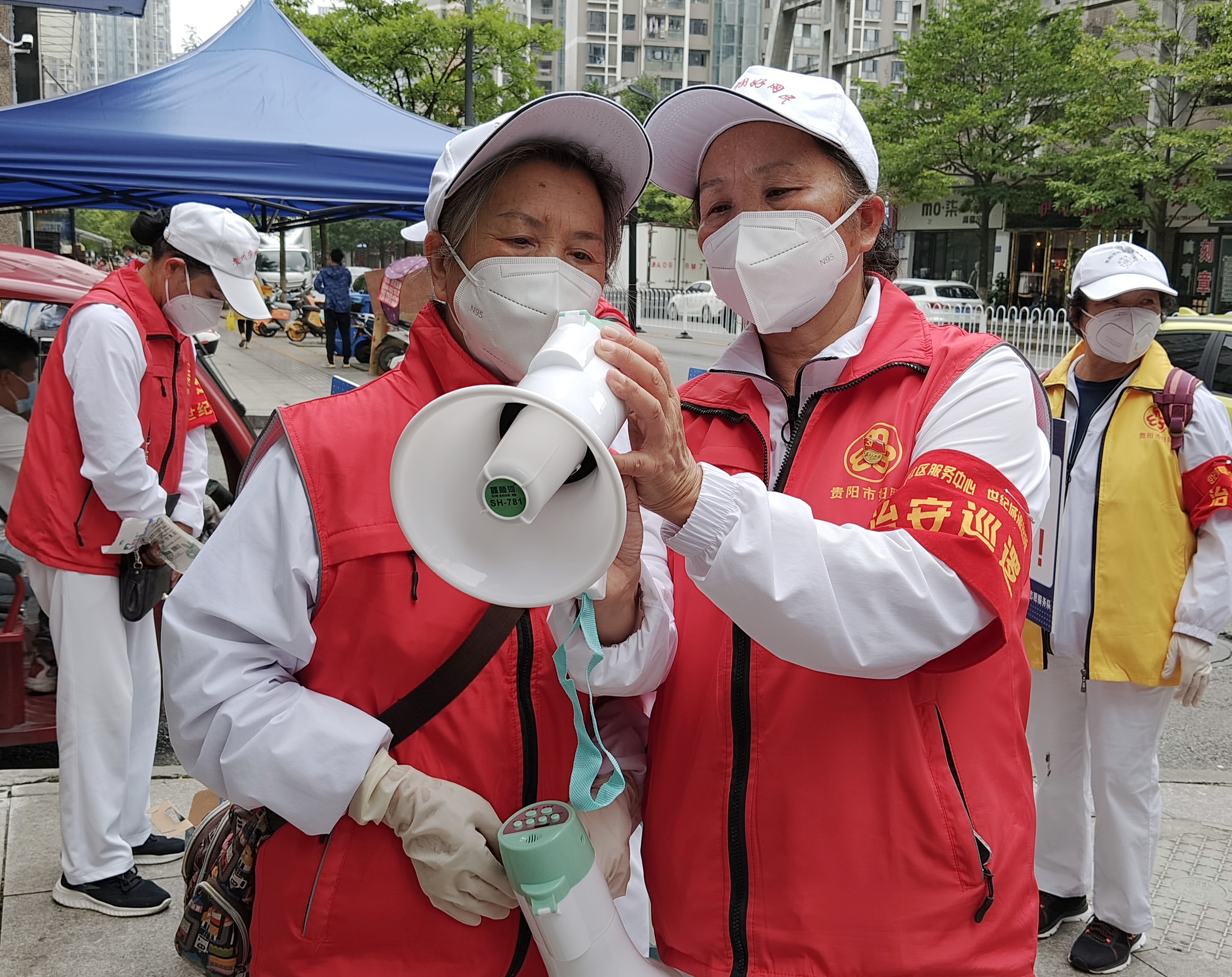 巾帼志愿者撑起疫线半边天,水北镇巾帼志愿者服务抗疫一线