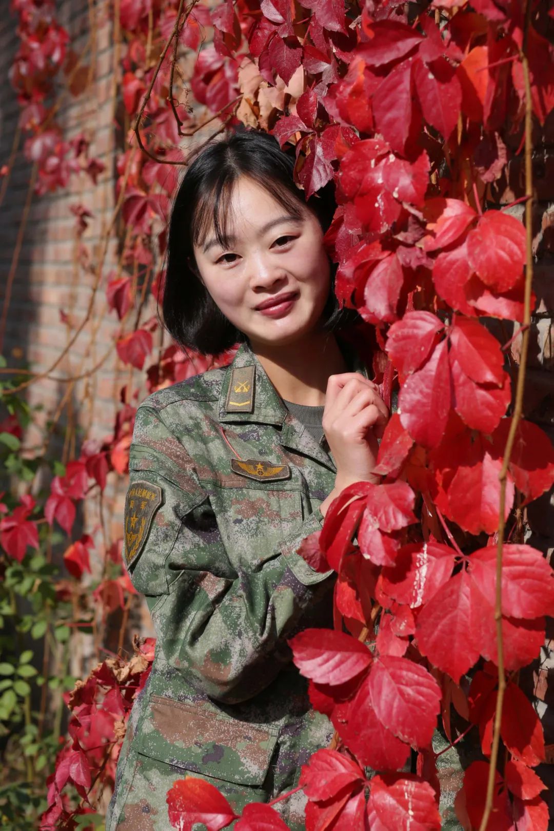 秋天军营风景,军营秋天