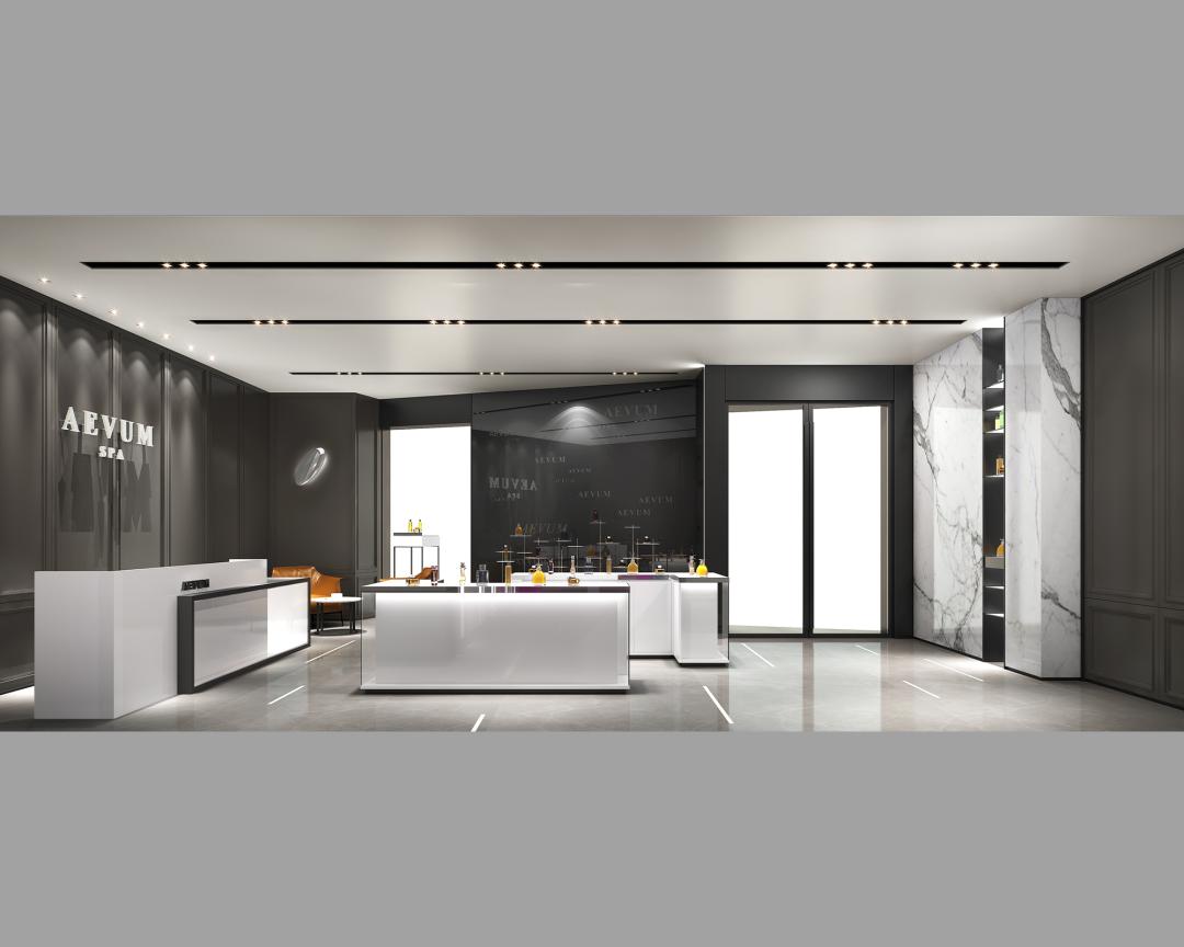 MOSOM墨森设计｜AEVUM奥斯芬KKONE店：呈演优雅风尚