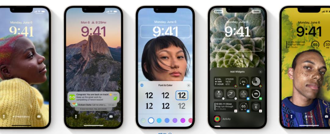 ios16.0.2正式版锁屏画面,ios16正式版新功能锁屏