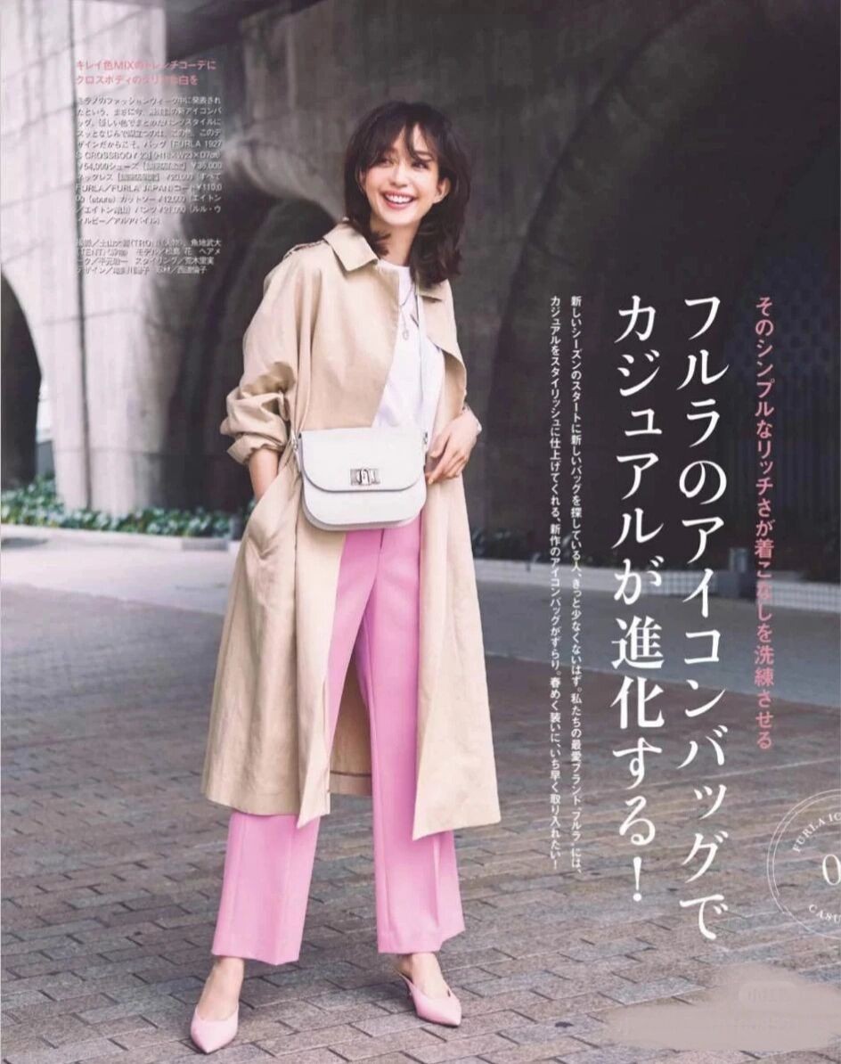 关于显嫩减龄的粉色系单品,裸粉色显白又显嫩这样穿避免土气