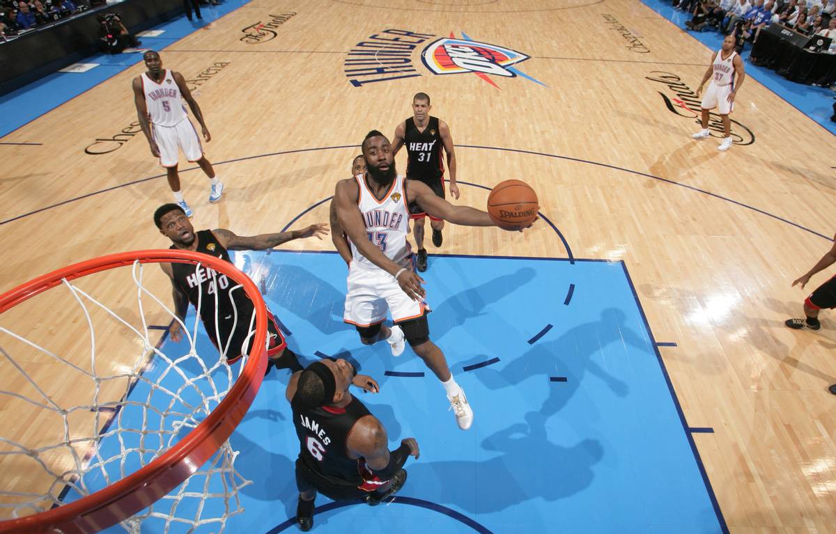 雷霆三少vs热火三巨头12年总决赛g2,12年热火总决赛场均数据