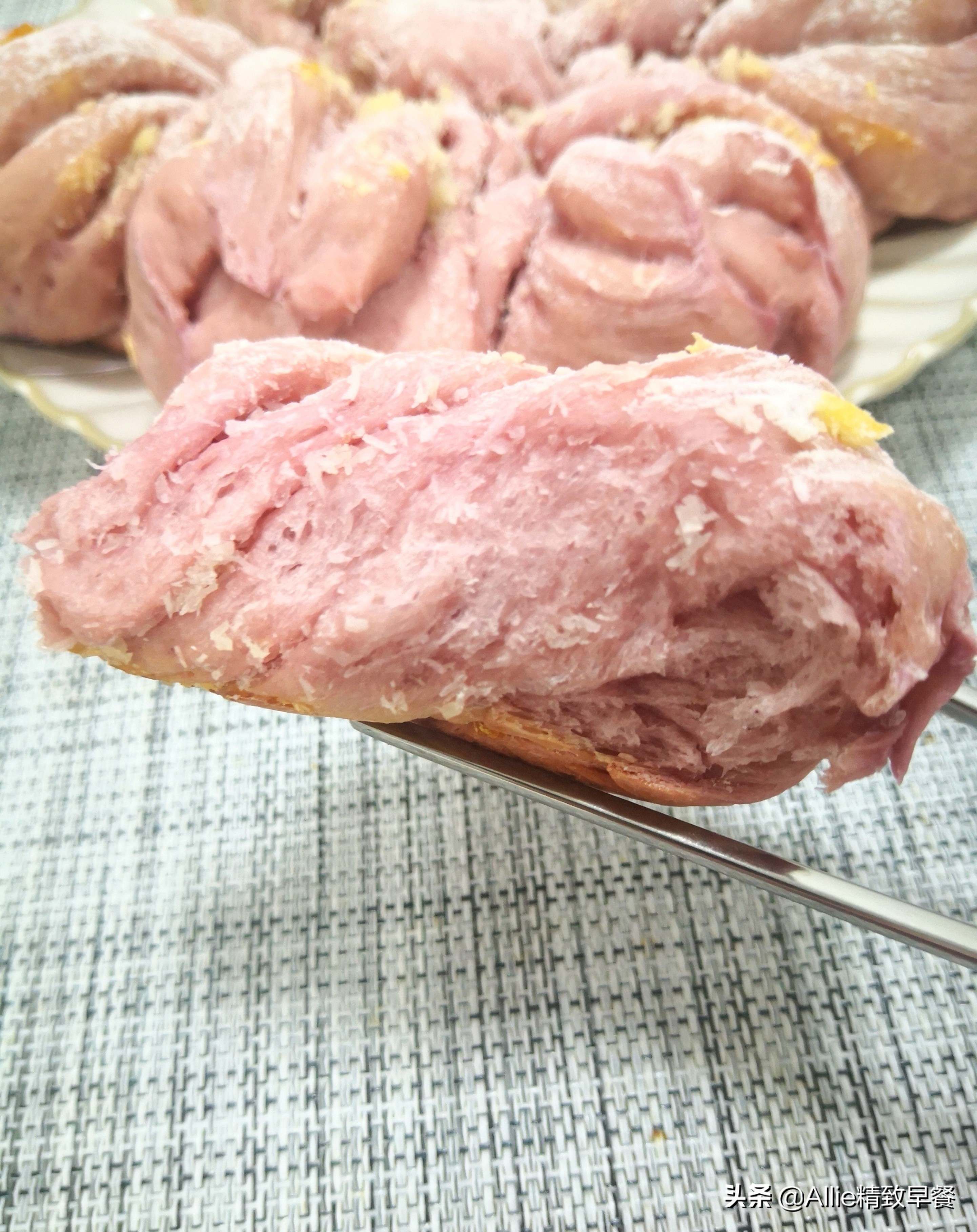 紫薯菜最简单的做法,用紫薯做扇贝花样怎么做