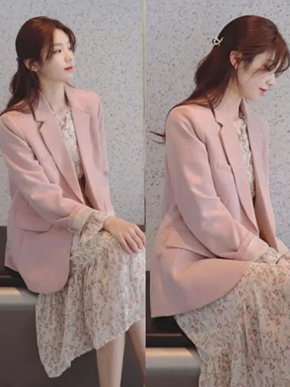 甜系穿搭粉色,粉色系甜酷系穿搭