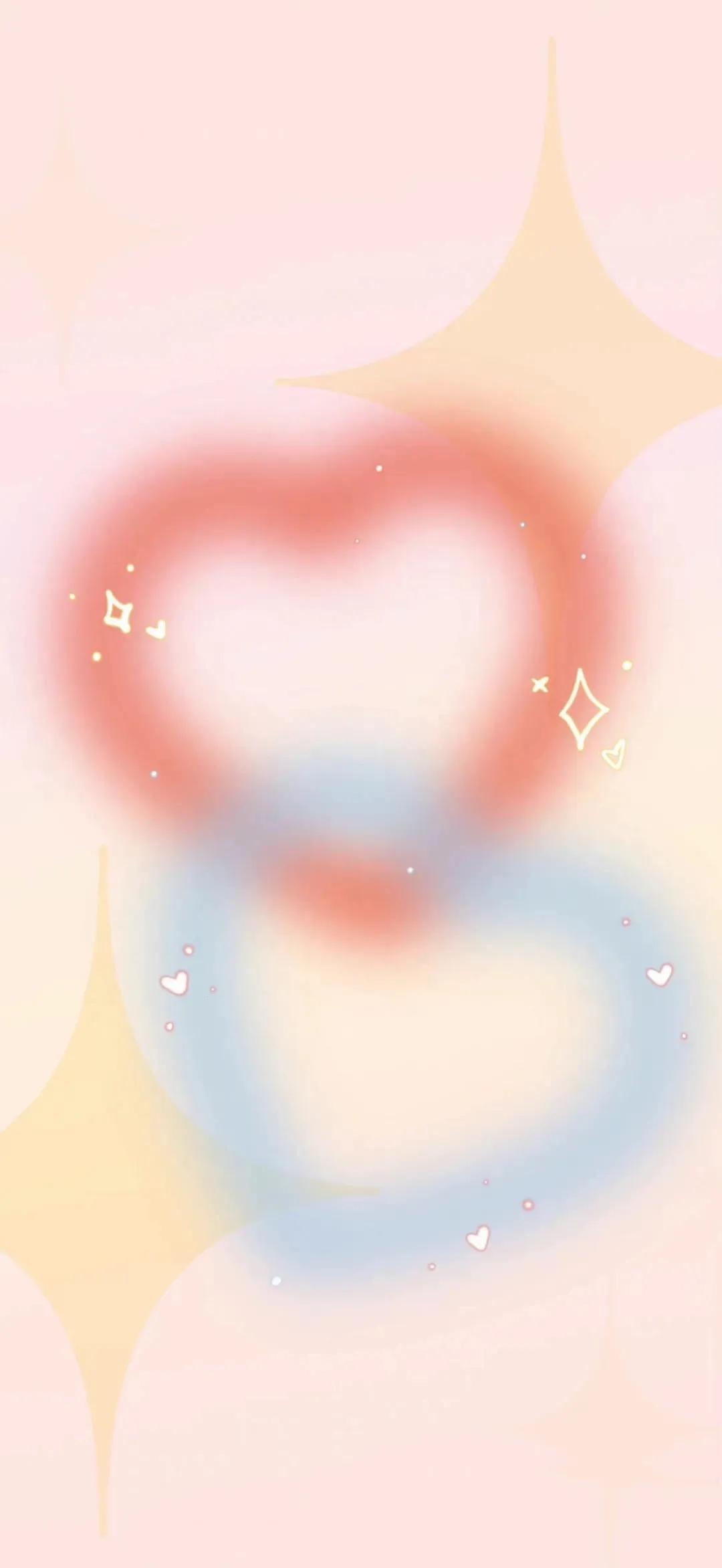 关于浪漫爱心的壁纸图片,温柔治愈系壁纸你与星光同样浪漫