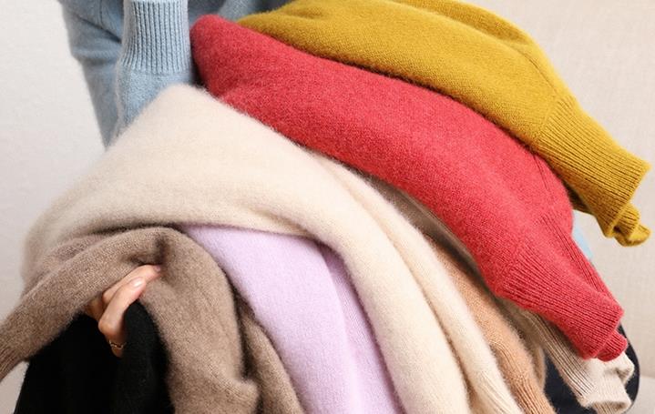 买真正纯羊绒衫应该注意哪些方面,羊绒衫知识分享干货