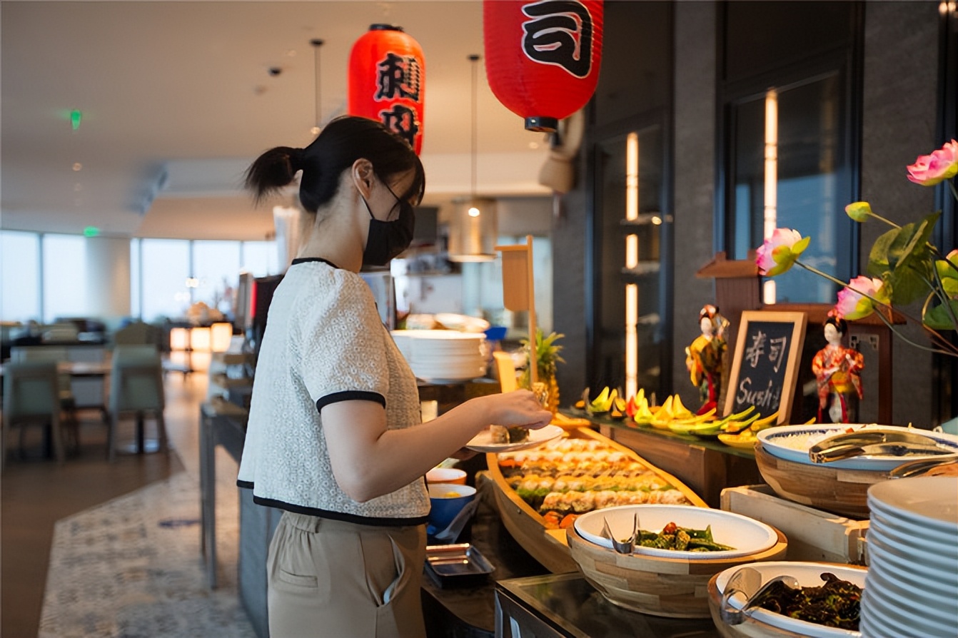 黄岐希尔顿龙狮轩中餐厅早茶,佛山黄岐美食推荐早茶