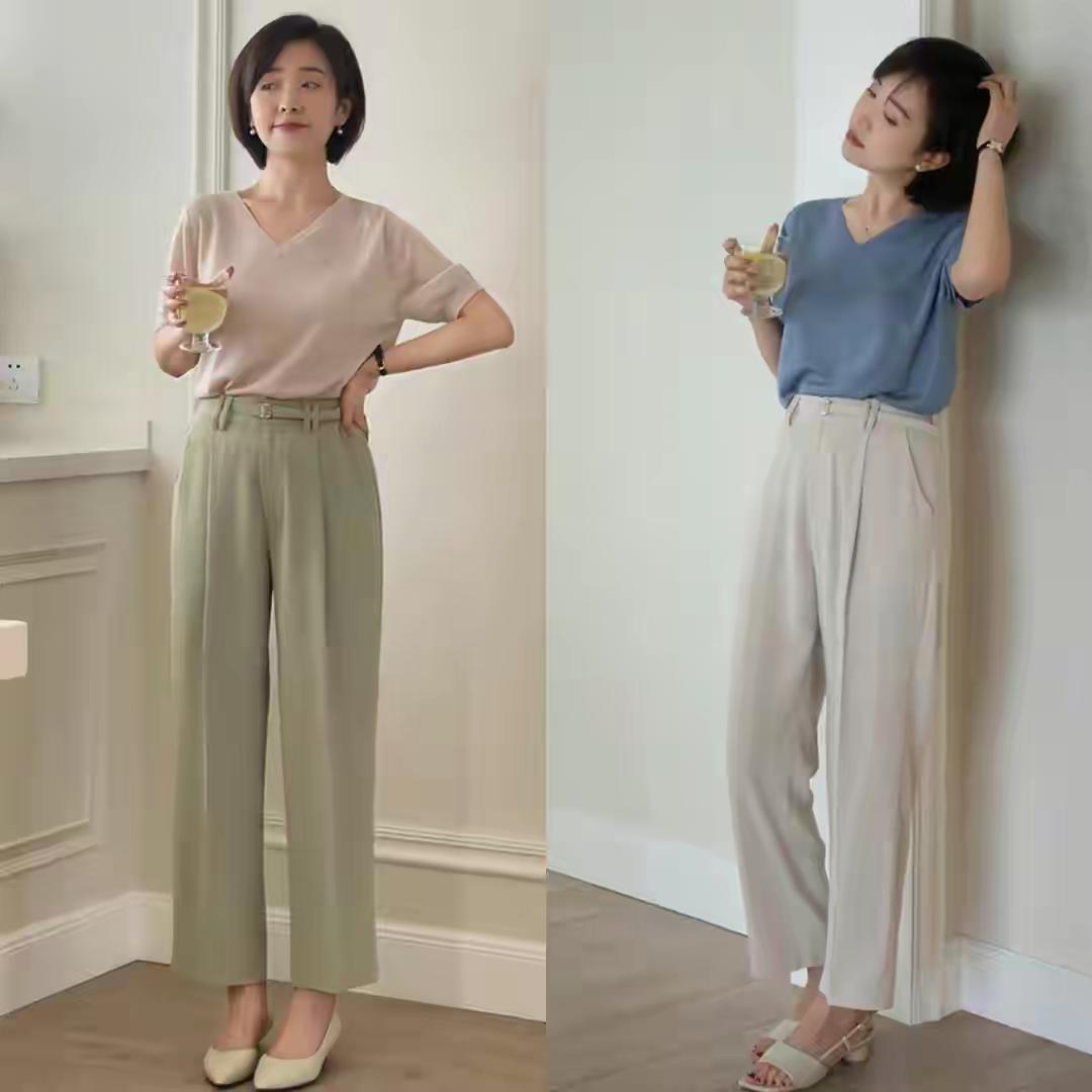 穿阔腿裤搭啥鞋,高腰宽松阔腿裤该怎么搭配鞋子