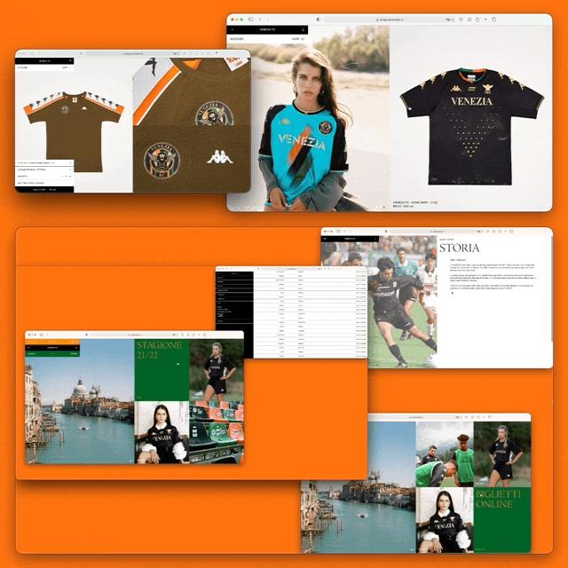 威尼斯fc球衣,威尼斯足球俱乐部新赛季主场球衣