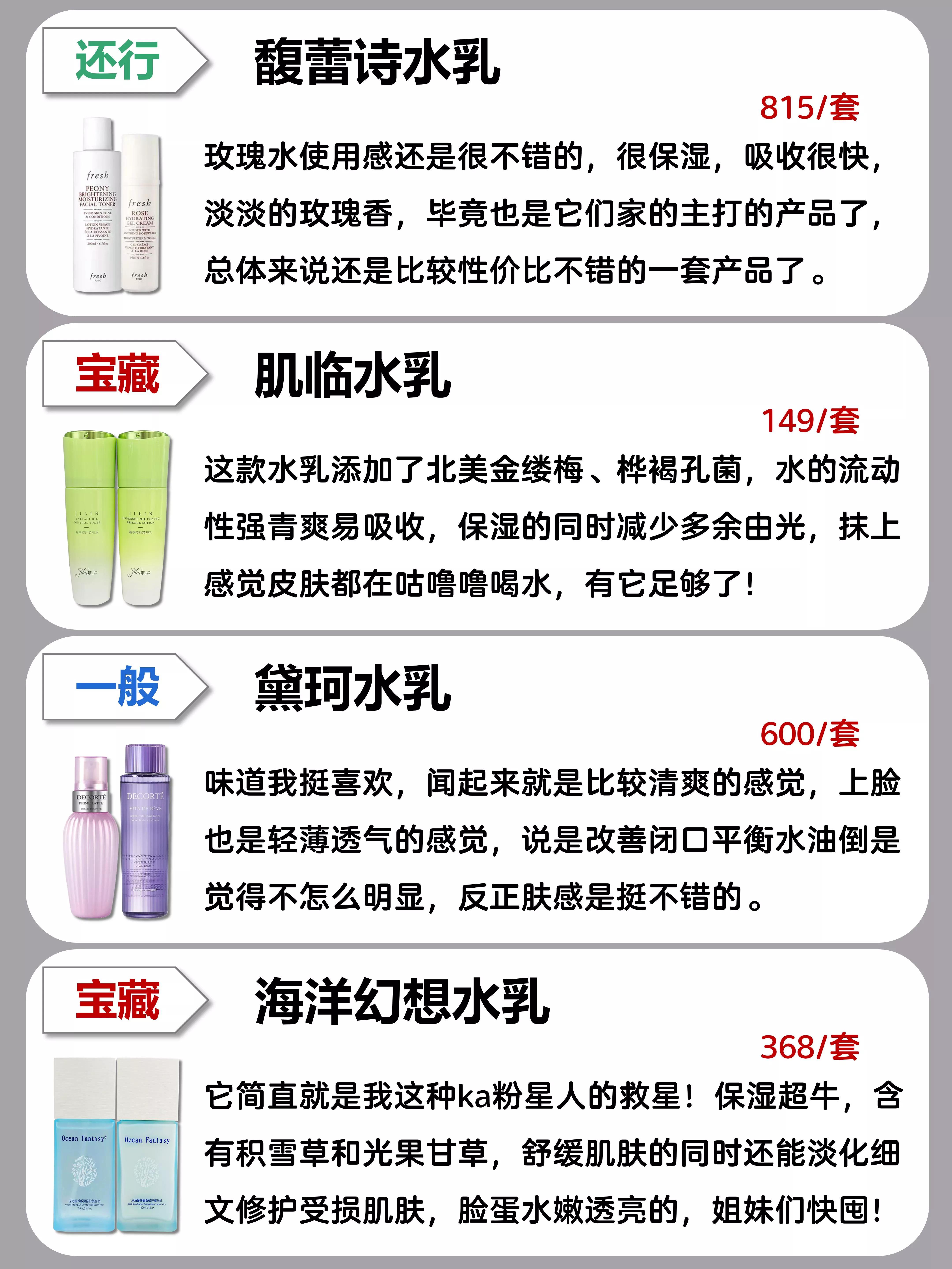 十大良心国货水乳排行榜,国货什么牌子的水乳最好用排行榜