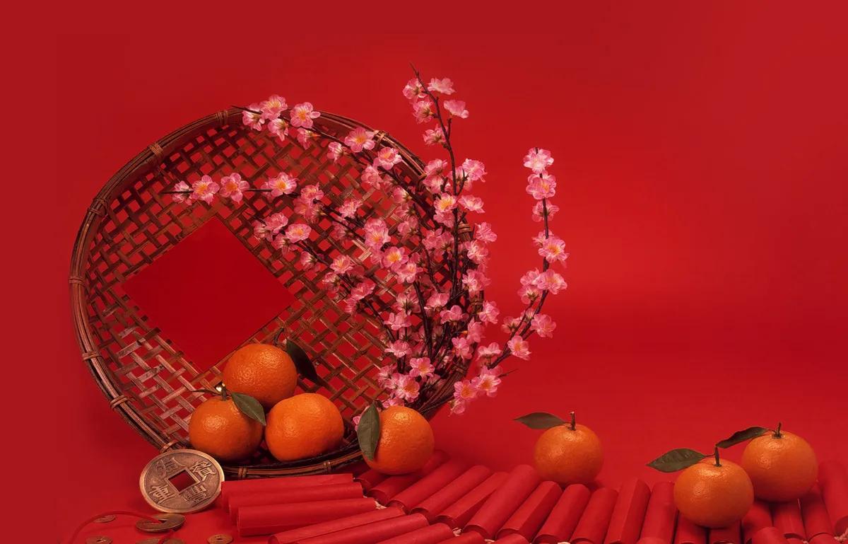 纯红色中国红壁纸图片,经典红色系壁纸