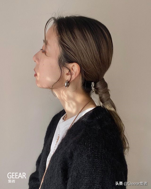 简约日系小清新编发,秋冬简单甜酷编发