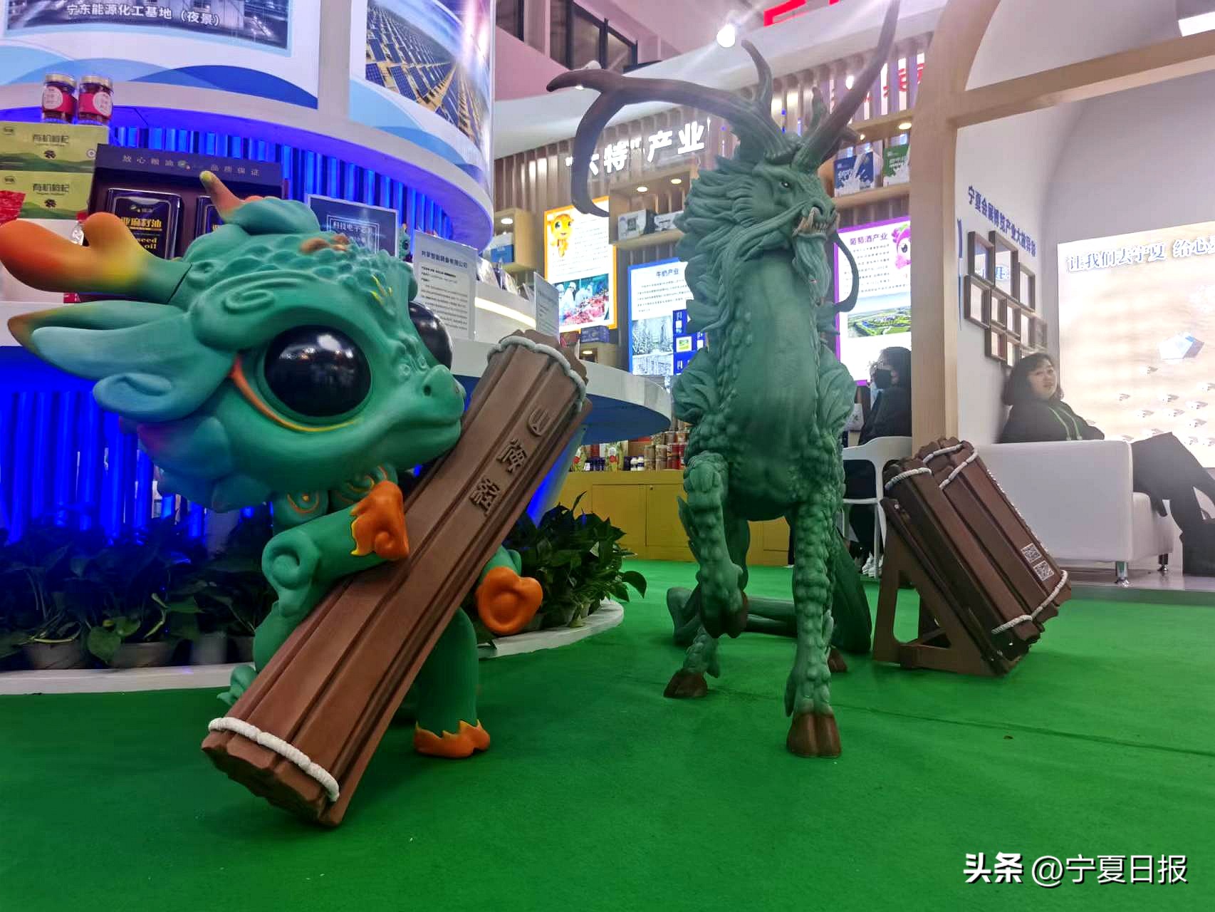 “麒麟肚子”里有乾坤？科技感满满的“3D打印”，让宁夏展馆吸睛又出圈