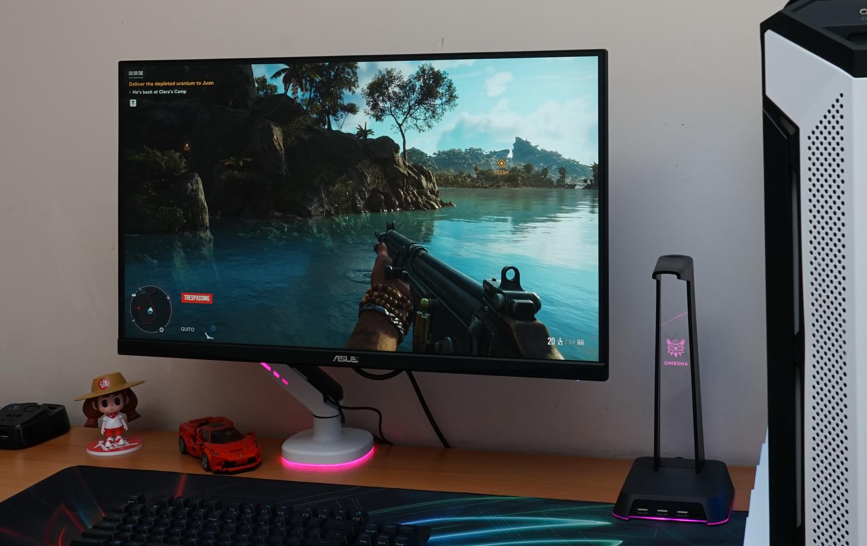 华硕tuf显示器vg27aq3a开箱,华硕显示器vg27aq3a最强画质