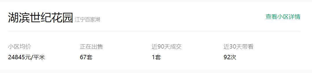 有的小区房价突然大幅度下降,南京二手房大跌