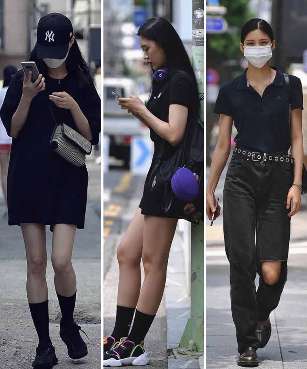 被“上海女生”圈粉了，出街很少穿黑白灰，却个个高级又时髦