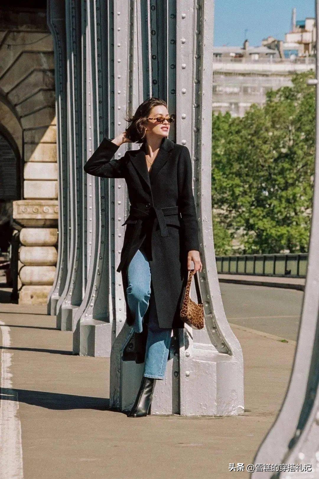 秋冬季短筒软底马丁靴搭配,冬季粗跟短筒马丁靴搭配