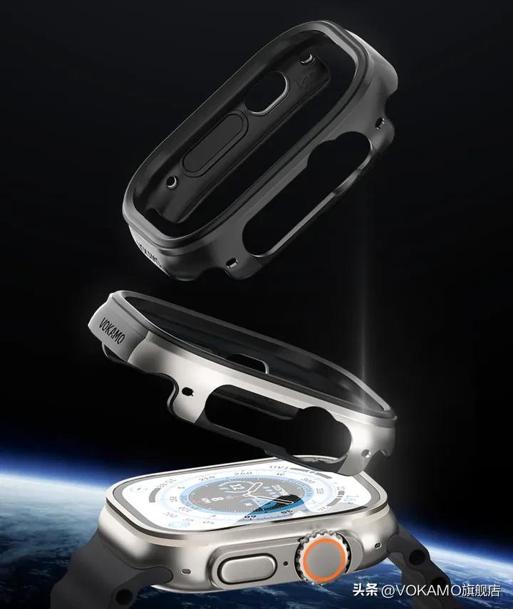 applewatchultra电镀保护壳,高端applewatch保护壳