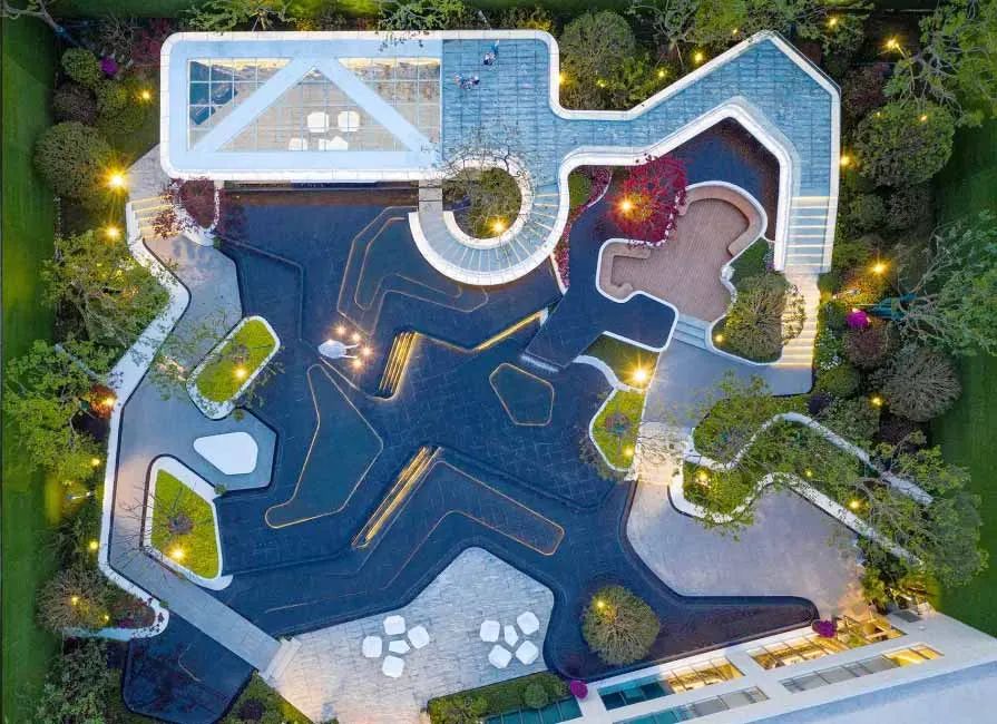 第四代住宅庭院景观,第四代住宅景观细节