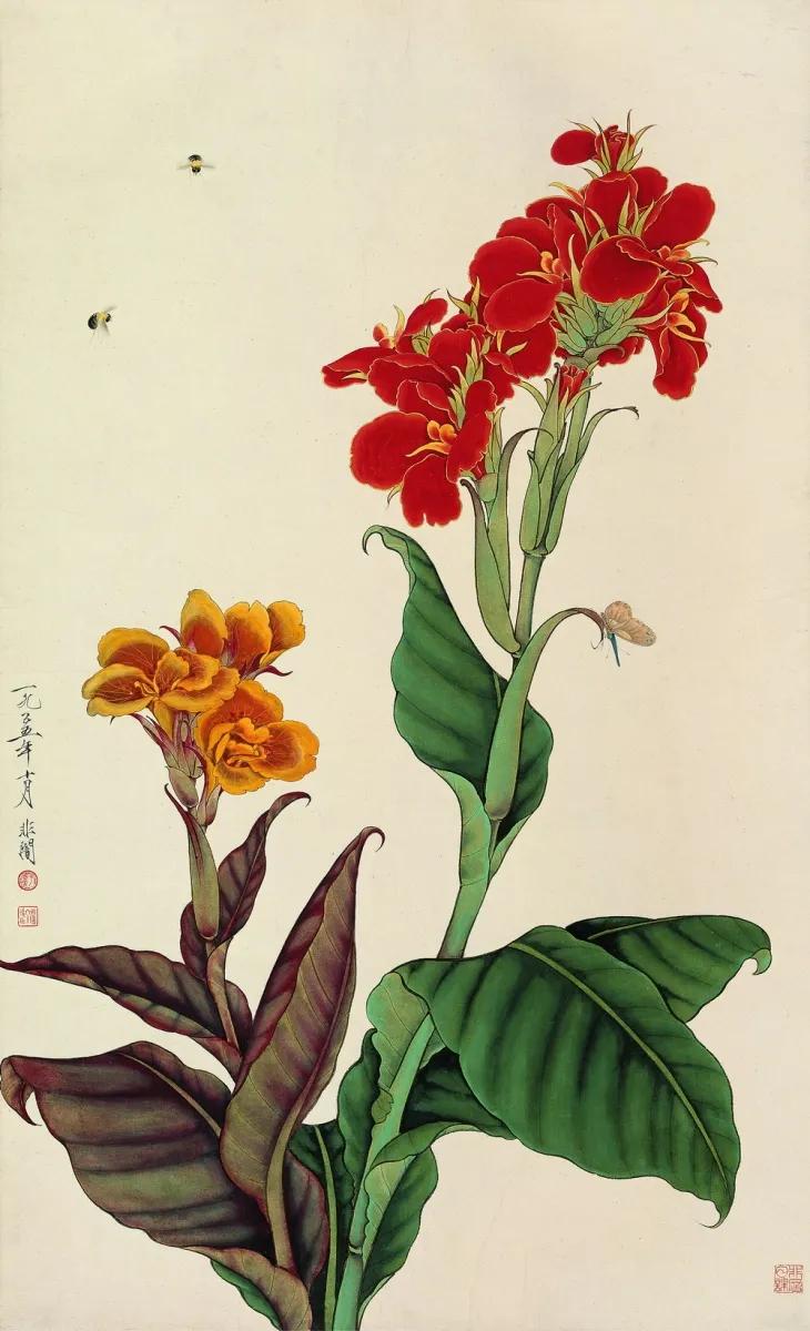 亭亭玉立一一艳艳的美人蕉（散文）