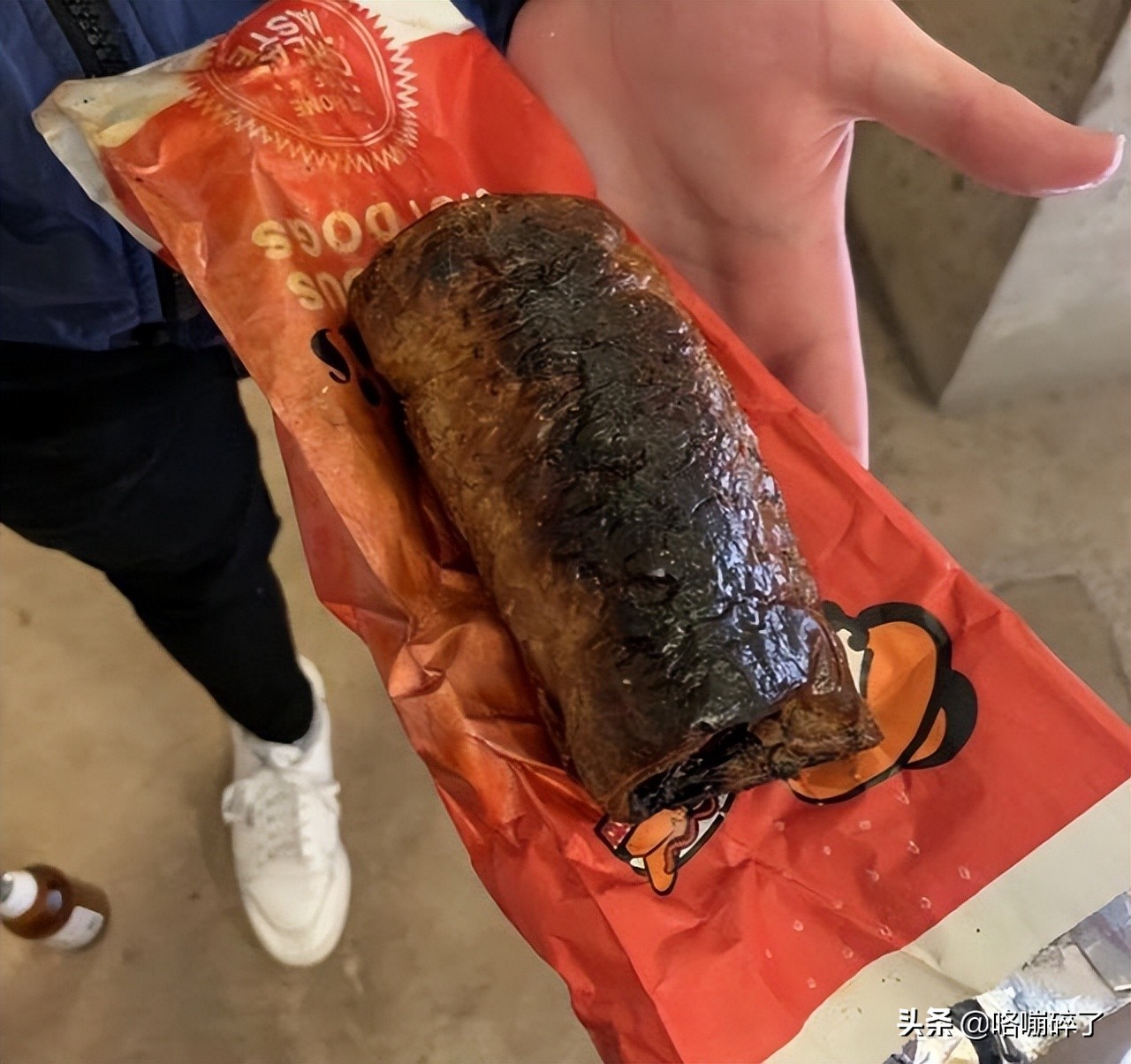 球场吃美食,在球场吃美食