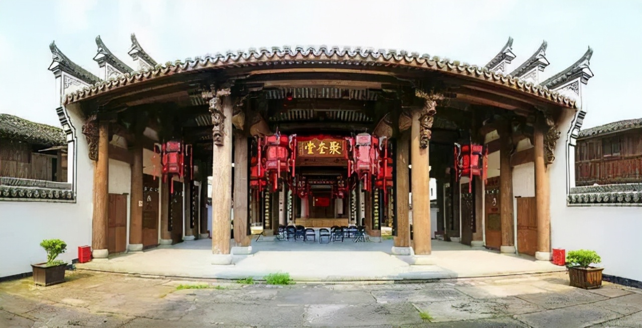 东阳古村落哪个最美,东阳歌山画水公园一角