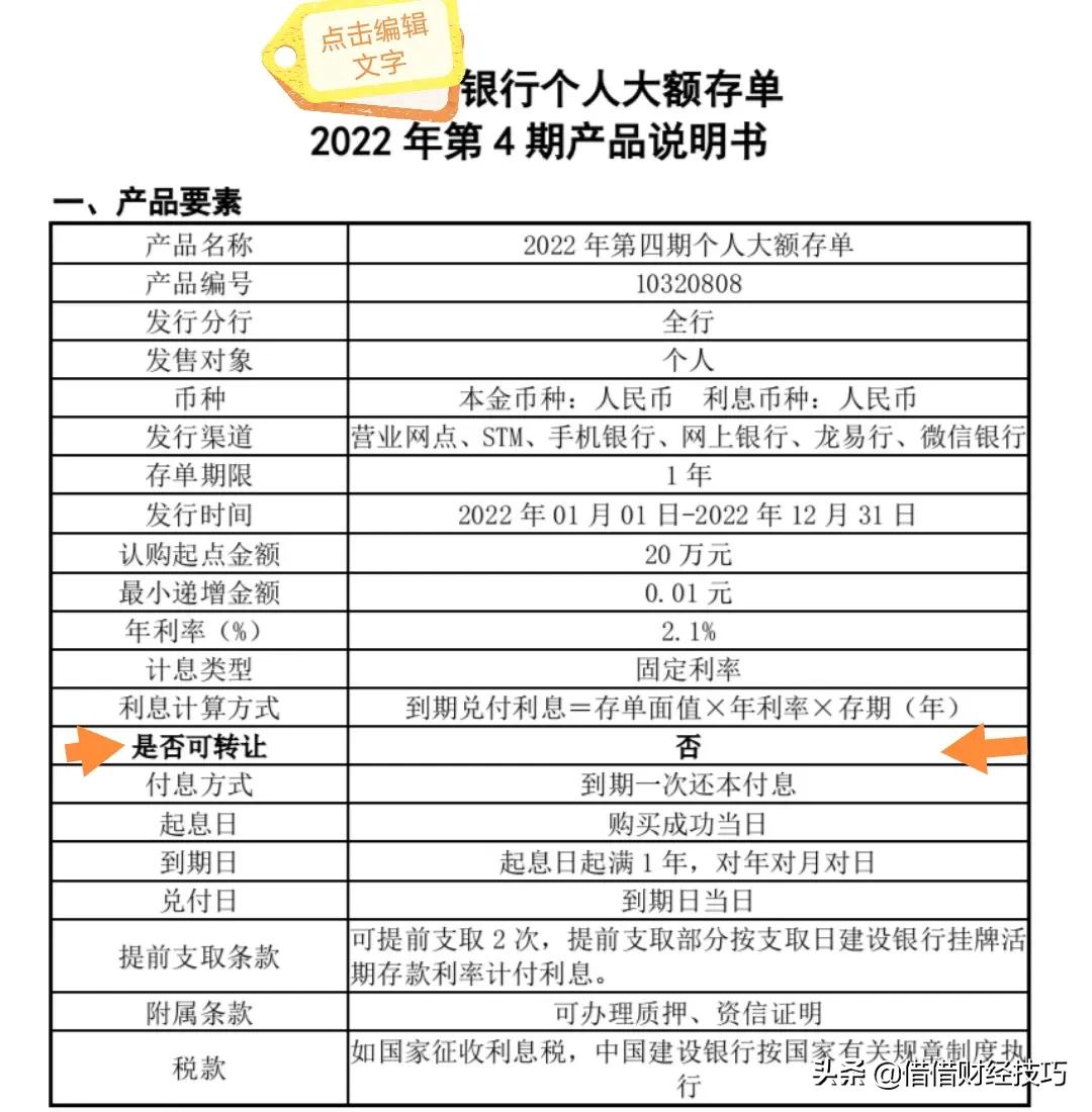 存大额存单注意什么,比大额定期存单更安全的存钱方式