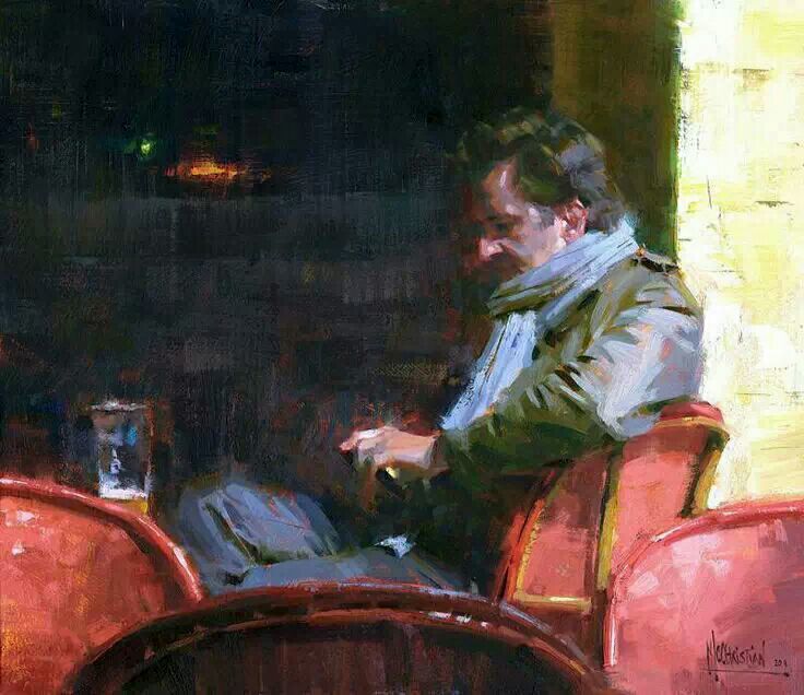 美国画家delbertgish油画作品欣赏,美国现代印象派女画家