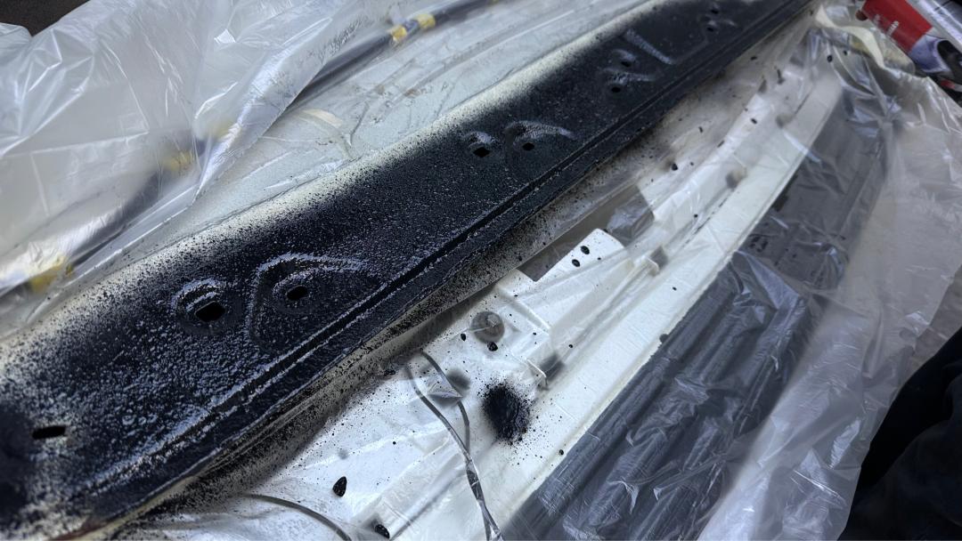 06年丰田霸道汽车翻新全过程,从山西拉回来的车