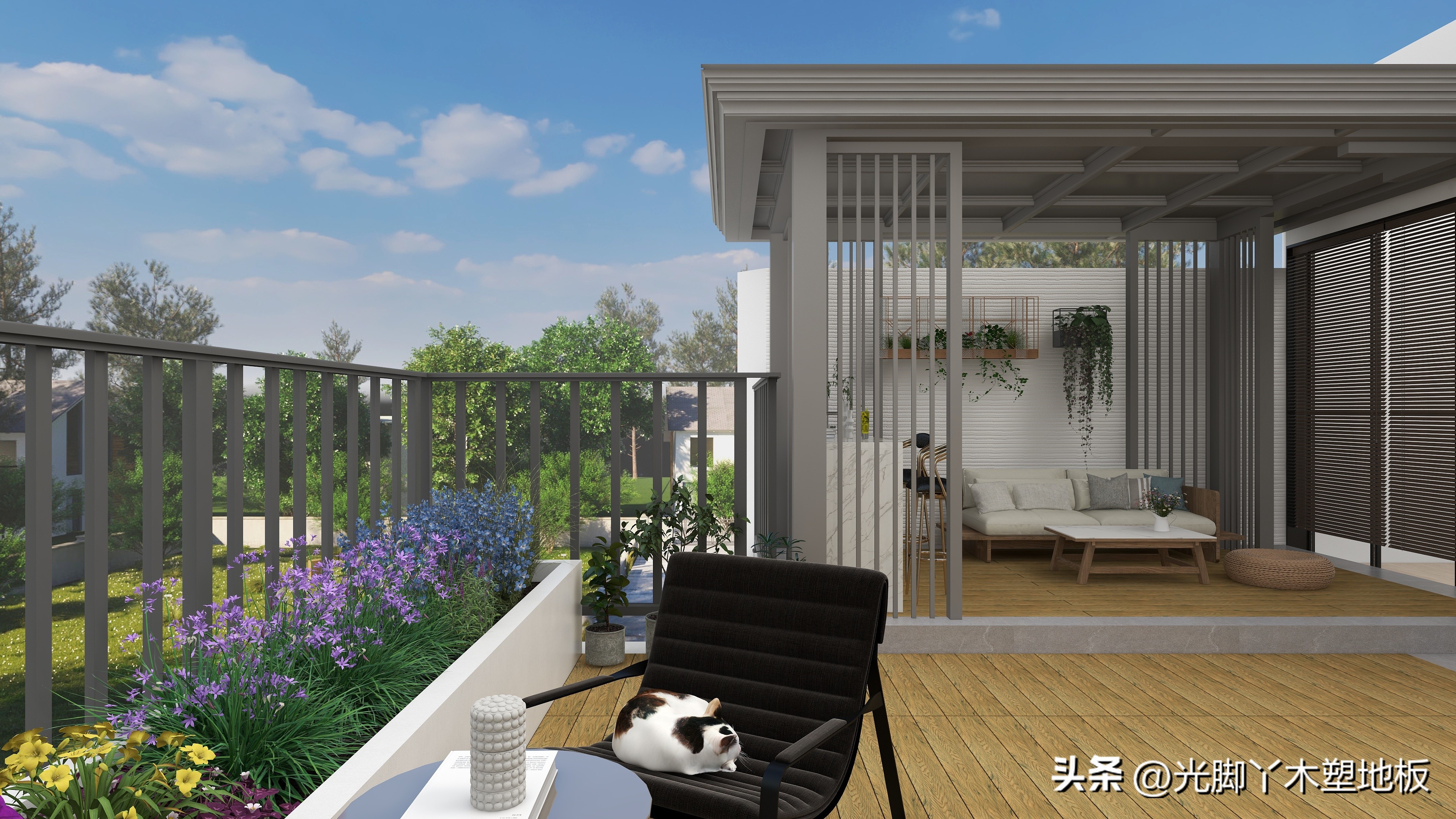 木塑材料：引领户外园林新潮流！木塑产品：绿色环保的独特风景