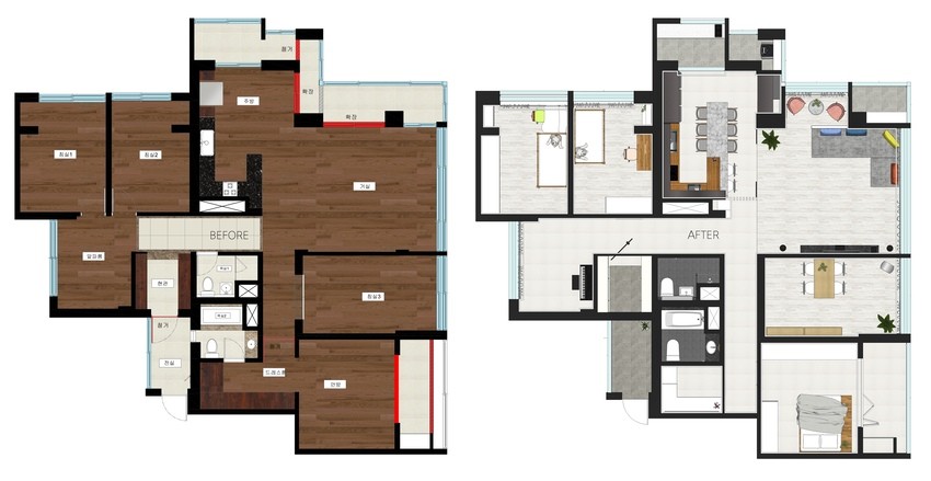 大平层楼房改造,楼房改造平层