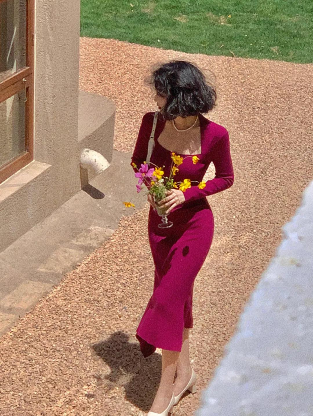 新年当然是穿红色最应景！不过节也想穿