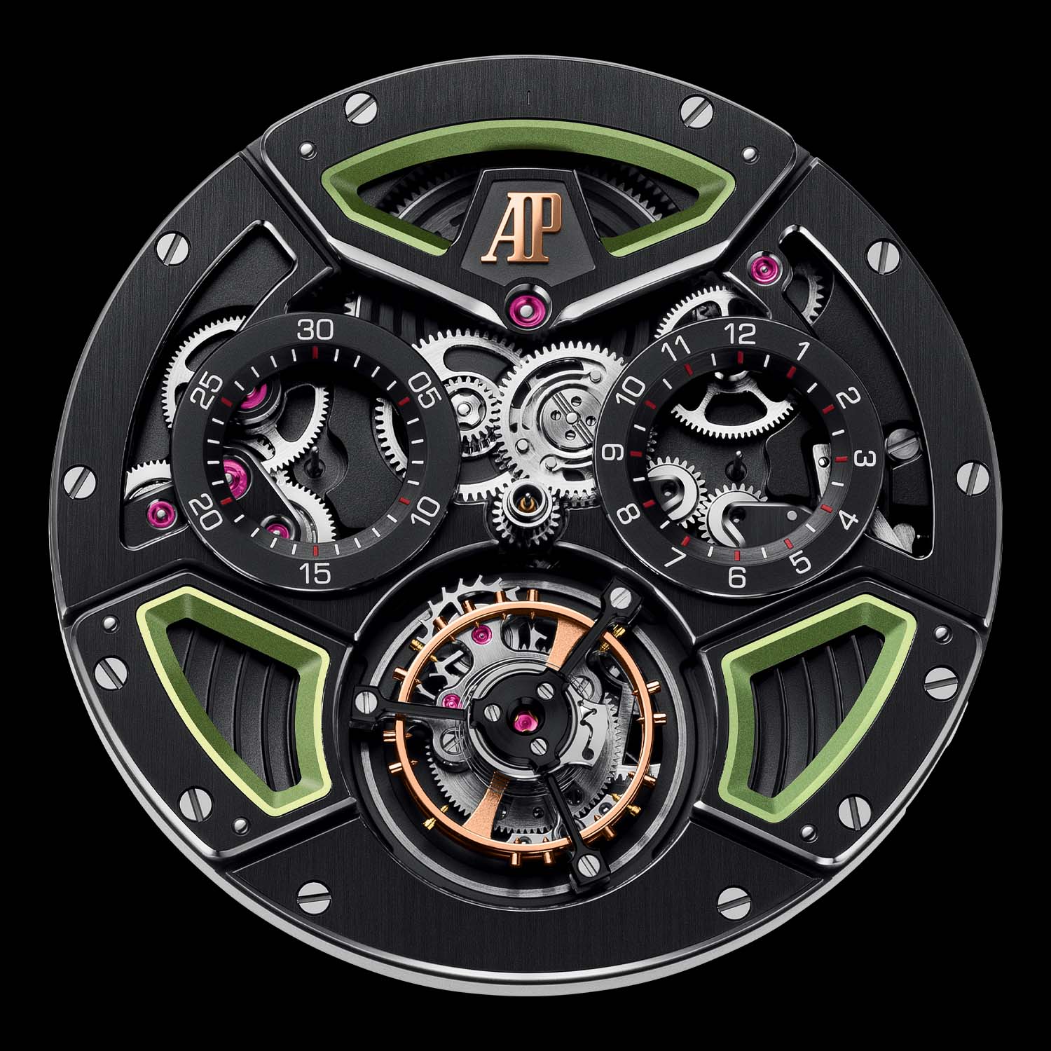 皇家橡树爱彼外圈旋转,浮动式爱彼