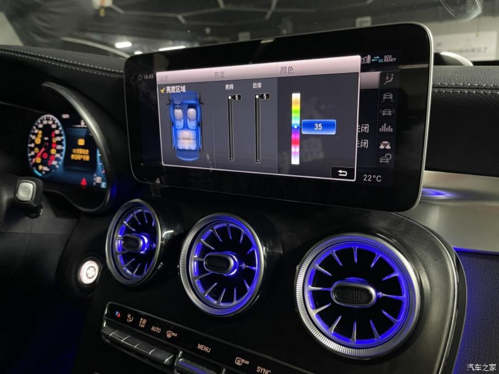 奔驰c43amgcoupe内饰改装,奔驰c43旅行版改装大包围