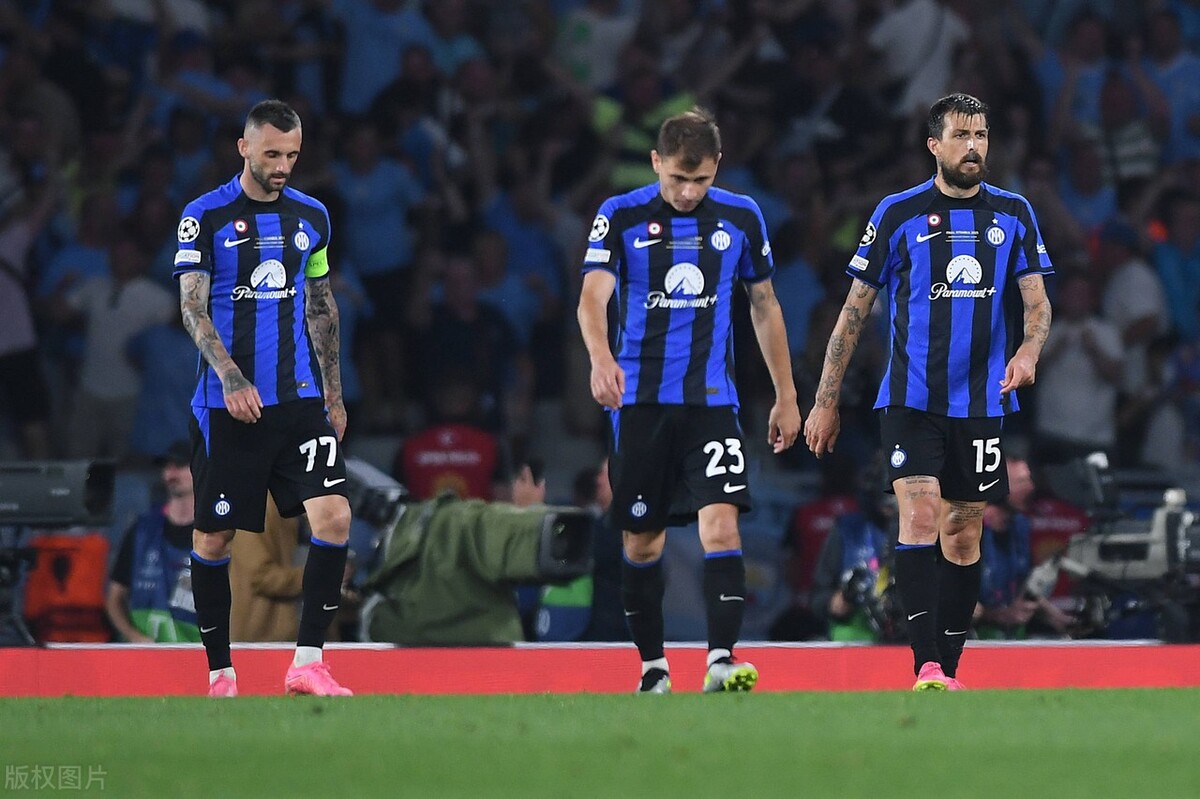 国米遗憾败北,国米欧冠失利图片